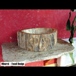 Sink with Base in Marble Stone